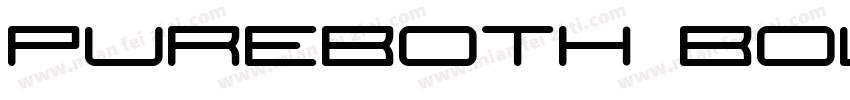 PUREBOTH Bold字体转换